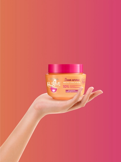L'Oreal Paris маска спасатель "Elseve, Длина Мечты", с кератином, 300 мл