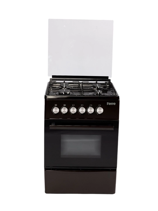 Газовая плита FERRE-LP 60G 40 DB-ECO и W-ECO, 57 л, 4 конфорки
