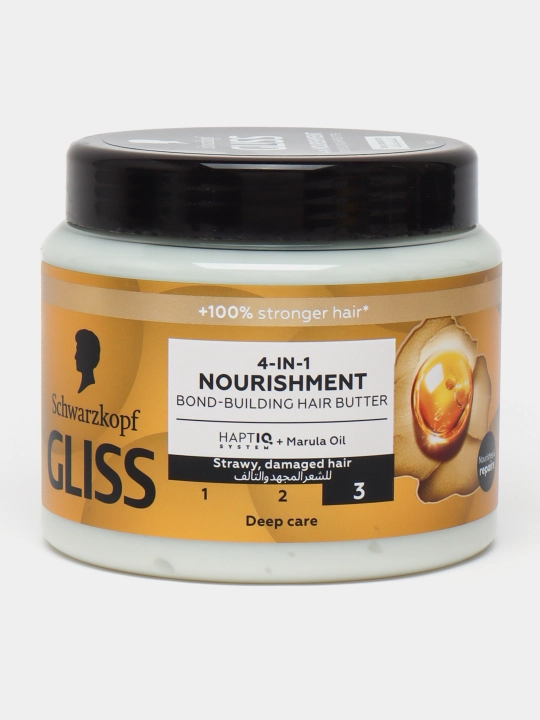 Маска-масло для волос Schwarzkopf Gliss 4-в-1 Nourishment, 300 мл