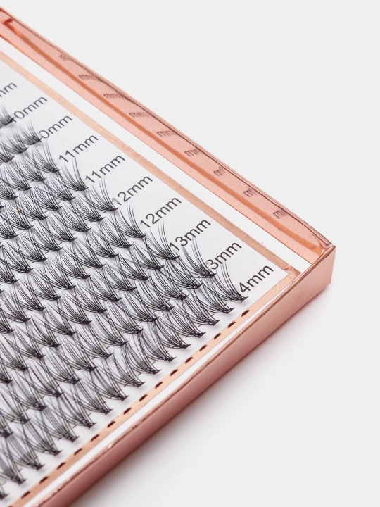 Ресницы в упаковке GLANCEBACH Multi pack/lengthening wisps lash extensions effect