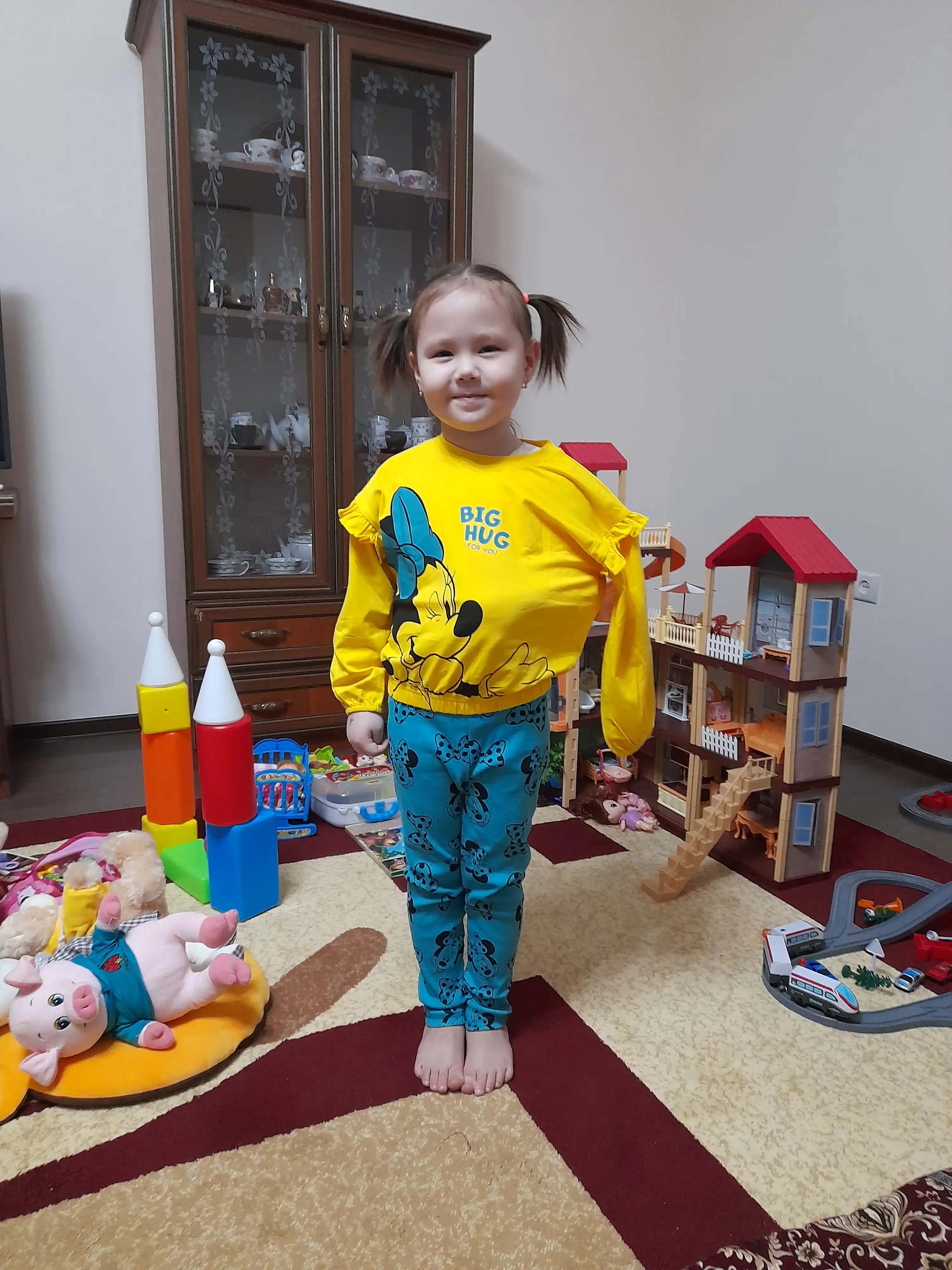 Комплект для девочек, кофта и лосины, детская одежда, Modkids