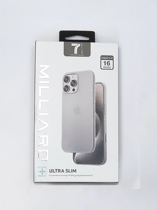 7 Milliard Air Skin g'ilofi, iPhone 15/16/17/Air/Pro/Pro Max uchun, ultra yupqa