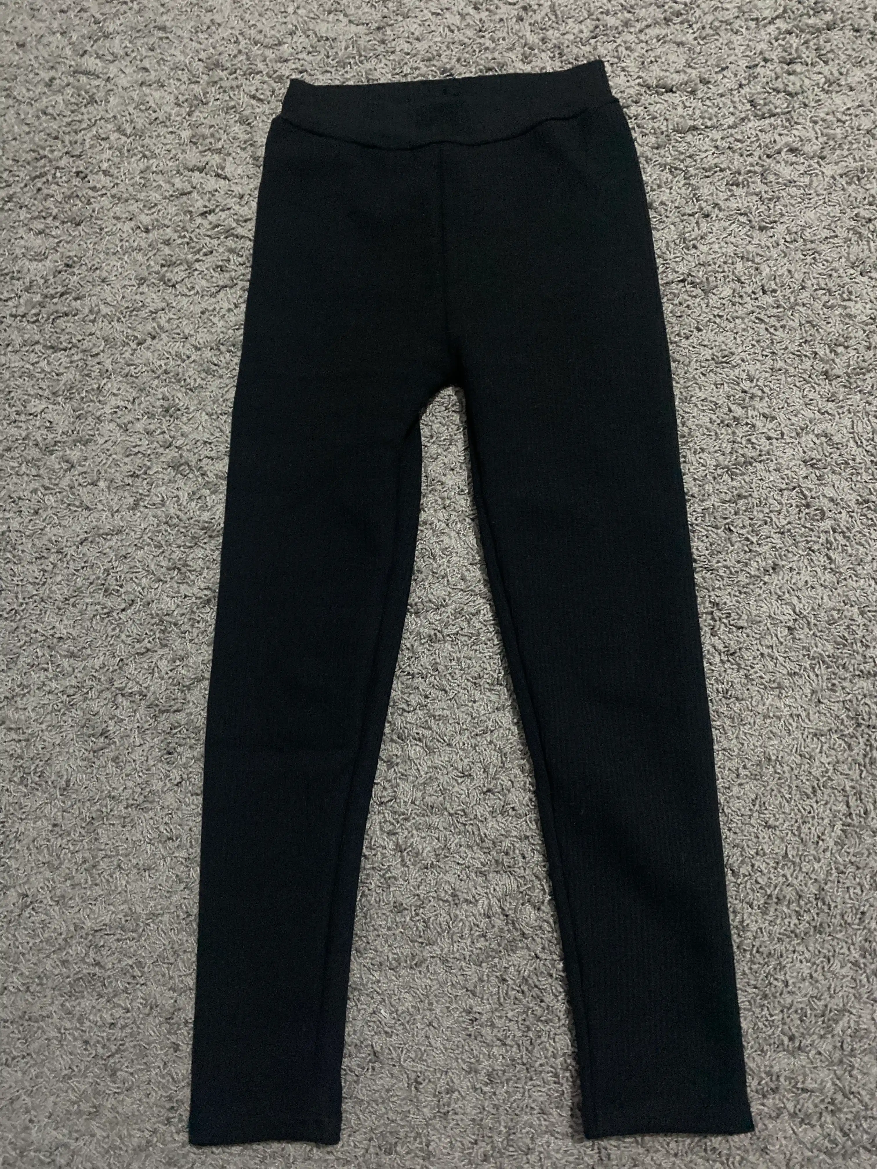 4-11 yoshli mo'ynali, qovurg'ali bolalar qishki issiq leggings