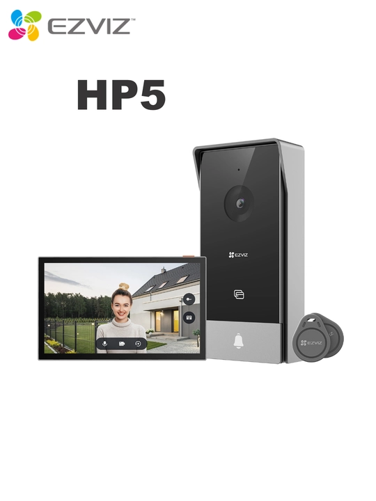 Ezviz домофон 2MP CS-HP5 Wi-Fi c поддержкой карты RFID - 
