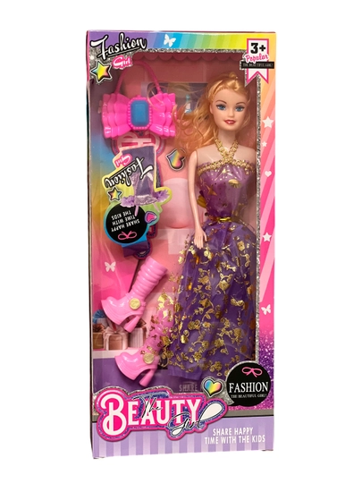 Кукла Beauty Girl с аксессуарами в наборе — MTUNI-TOY10-ПУРПУР