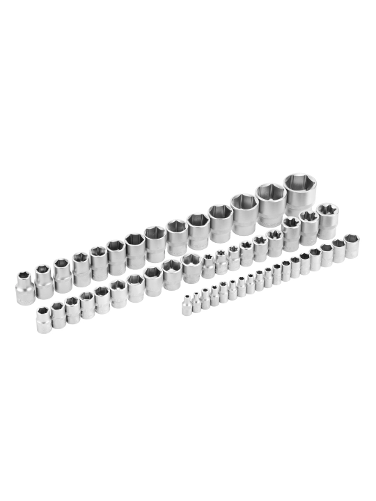 MTX asboblar to'plami, 1/2, 3/8, 1/4, CrV, g'ilof, 216 dona, 1353055