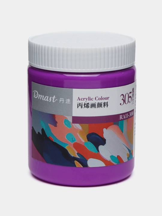 Bankadagi akril bo'yoq, 300 ml, 305 VIOLET, Dmast Deli RA11-300-305 q0000054479 - 