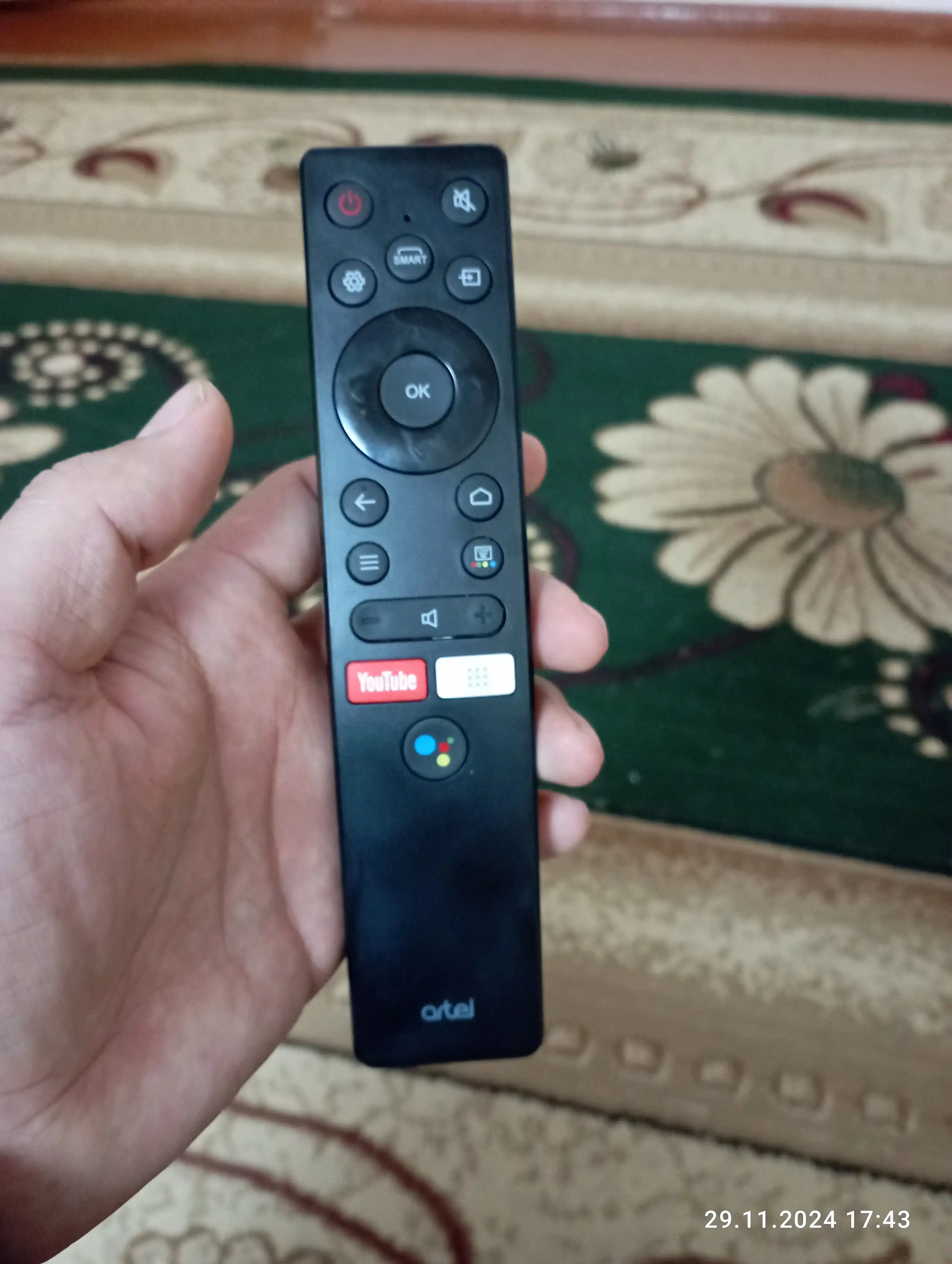 Пульт Artel smart от телевизора, 170b