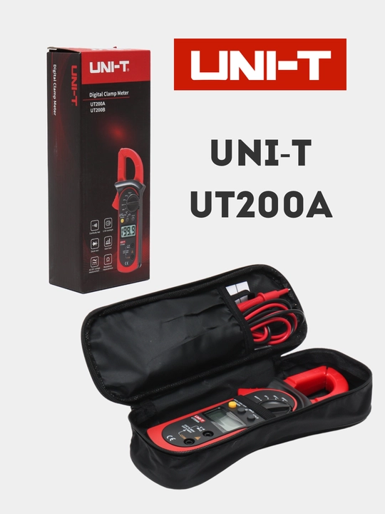 UNI-T UT200A токоизмерительные клещи, переменный ток, напряжение, сопротивление