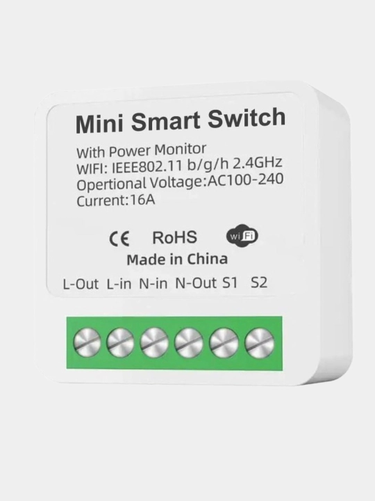 Tuya 16A Smart WiFi simsiz yorug'lik o'tkazgich o'rni