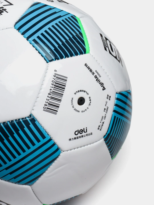Futbol to'pi WHITE+BLUE, № 5 Agnite, Deli F1240 q0000054641