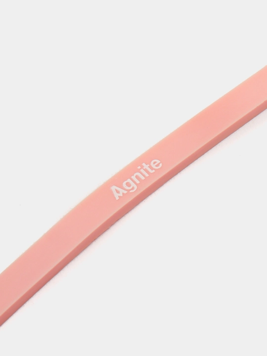 Эластичная лента для йоги (2080*4.5*6.4mm Pounds:15) PINK Agnite Deli ER251-PK q0000054539