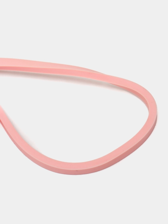 Эластичная лента для йоги (2080*4.5*6.4mm Pounds:15) PINK Agnite Deli ER251-PK q0000054539