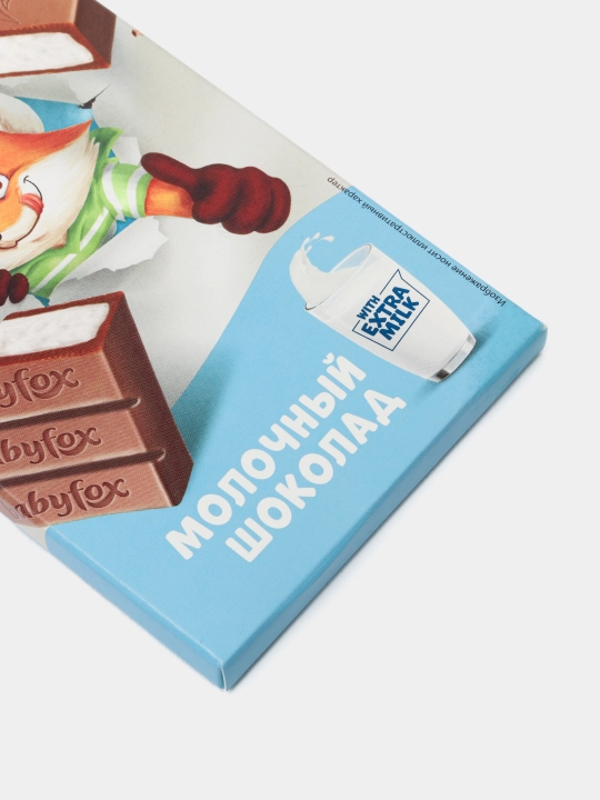 Babyfox shokoladli bar yupqa, 90 g