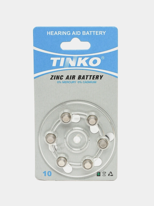 Tugma batareyalari Tinko  10, (1.45v, 6 dona)