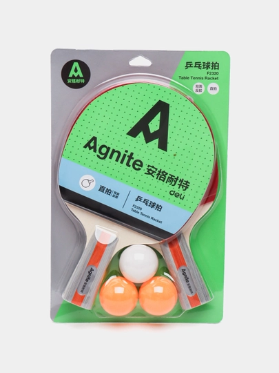 Ракетка для настольного тенниса Regular Level Agnite Deli F2320 q0000054620