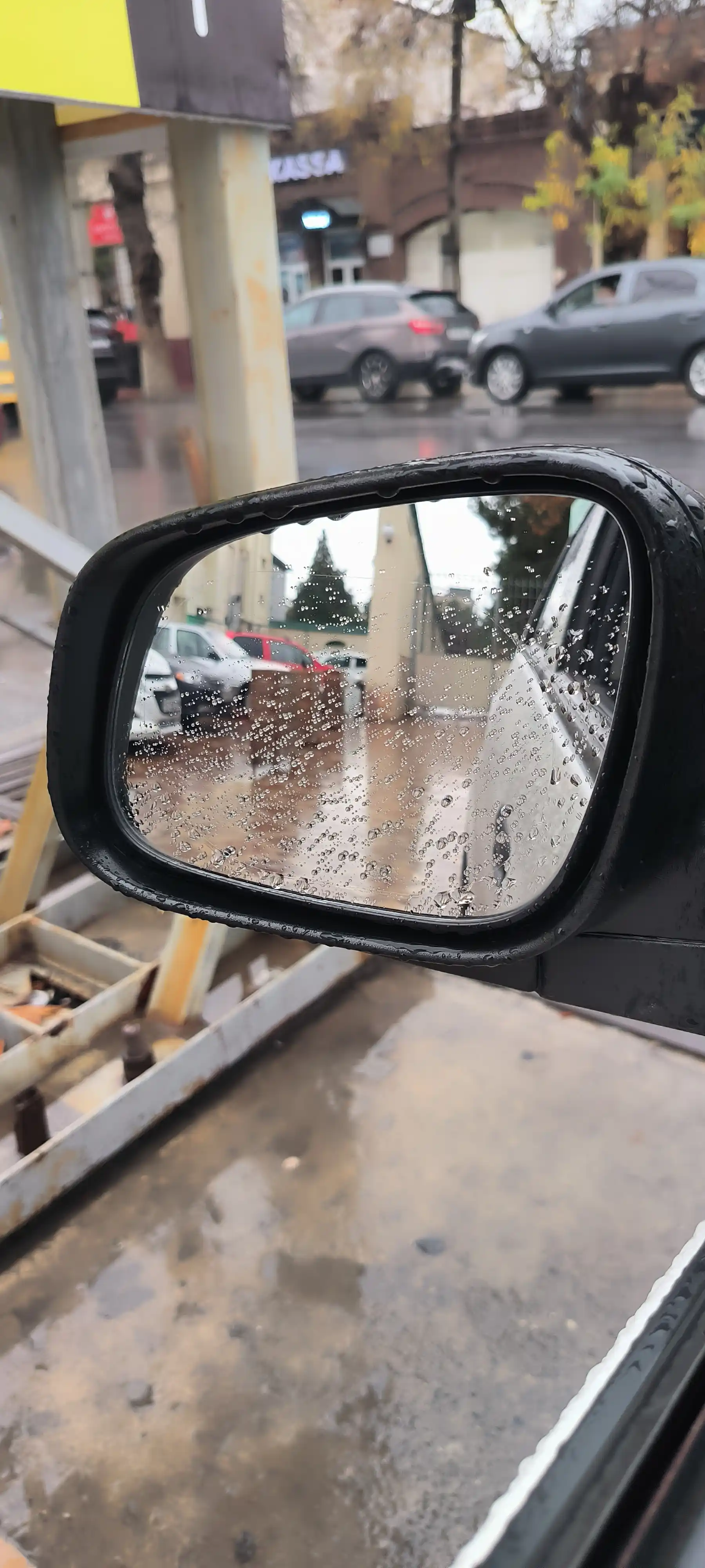 Пленка от дождя, для боковых зеркал, aнтидождь, 135 * 95 мм