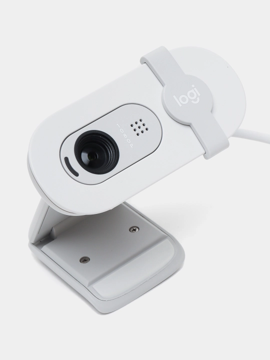 Logitech Brio 90 Full HD 1080p veb-kamerasi, o'rnatilgan mikrofon bilan, porlashga qarshi