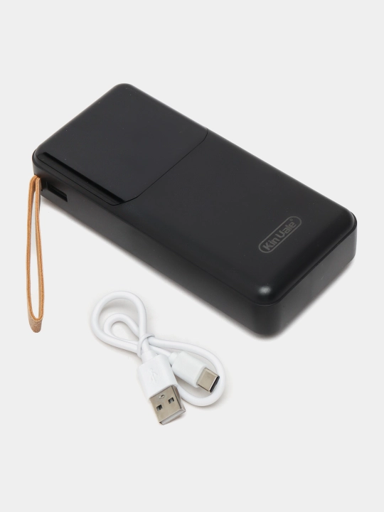 PowerBank KinVale 20000мАч — мощный портативный зарядник с двумя USB, быстрая зарядка