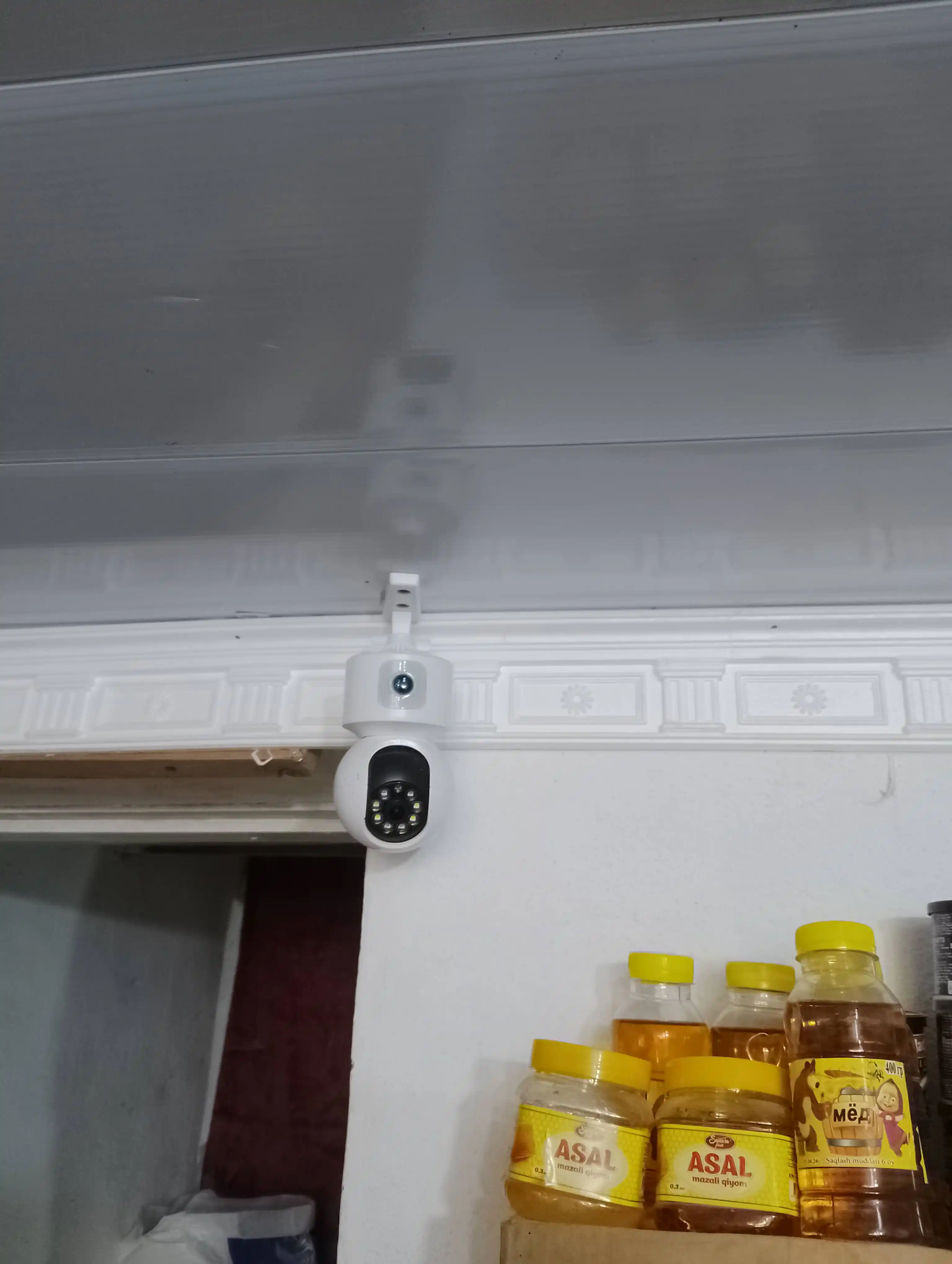 Камера IP видеонаблюдения PTZ 360 WiFi, двойной объектив