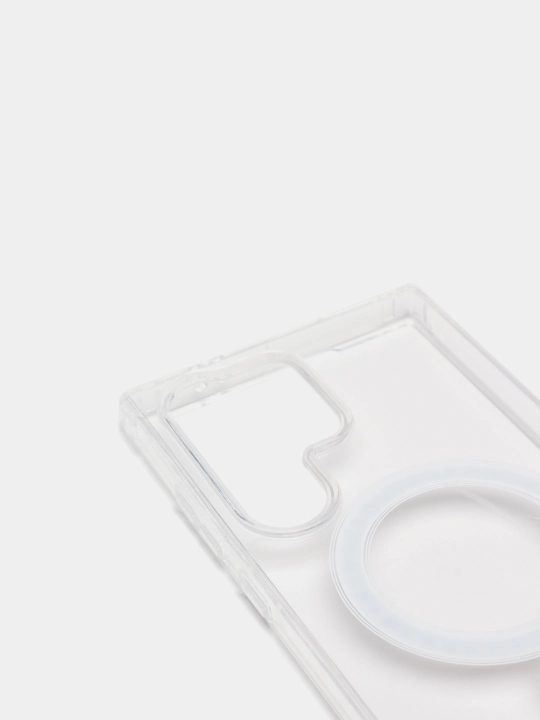 Прозрачный Magsafe чехол для Samsung S24, S24 Ultra, S23, S23 Ultra, S22, S22 Ultra