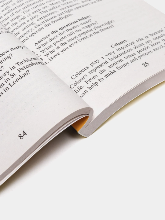 Kitob, Smart Topics in  Ehglish