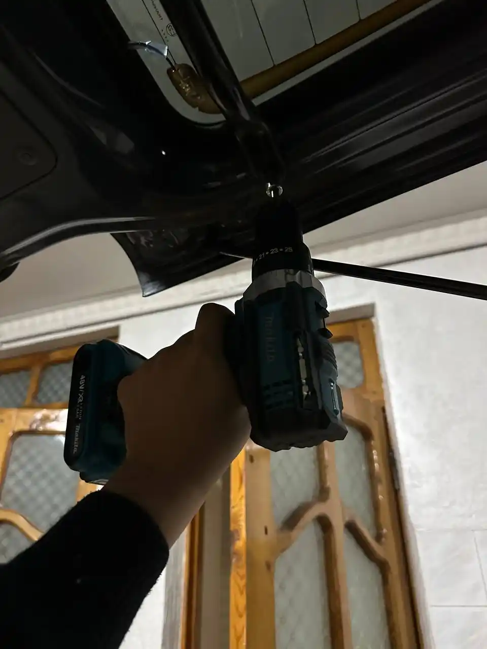 Batareykali drel shurup buragich 48V, 2 ta batareya, keysda 54 ta asboblar to‘plami