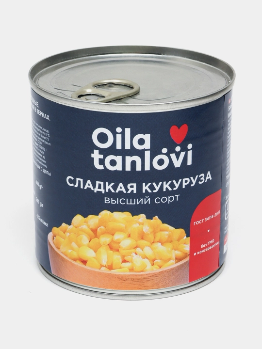 Сладкая кукуруза Oila tanlovi, 400 г
