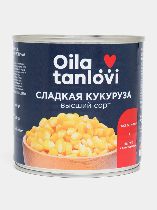 Сладкая кукуруза Oila tanlovi, 400 г