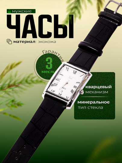 Erkaklar qo'l soati, KVARTS  mexanizm - WATCHHOUSE - 