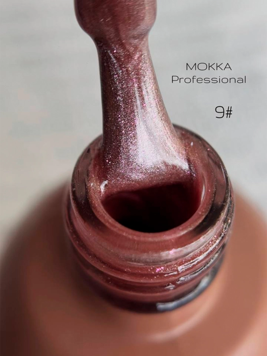 Rangli gel lak tirnoqlar uchun, mushukning ko'zi, Cristal Cat MOKKA, 8 ml
