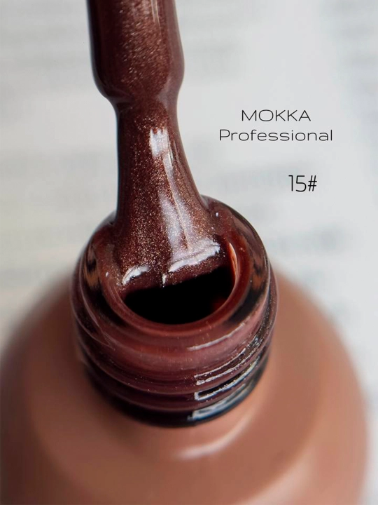 Rangli gel lak tirnoqlar uchun, mushukning ko'zi, Cristal Cat MOKKA, 8 ml