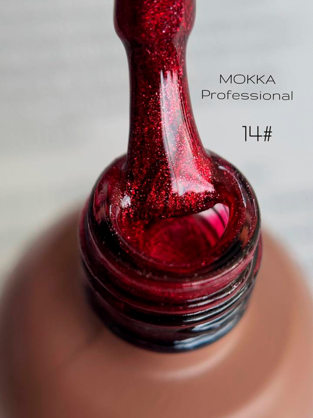 Rangli gel lak tirnoqlar uchun, mushukning ko'zi, Cristal Cat MOKKA, 8 ml