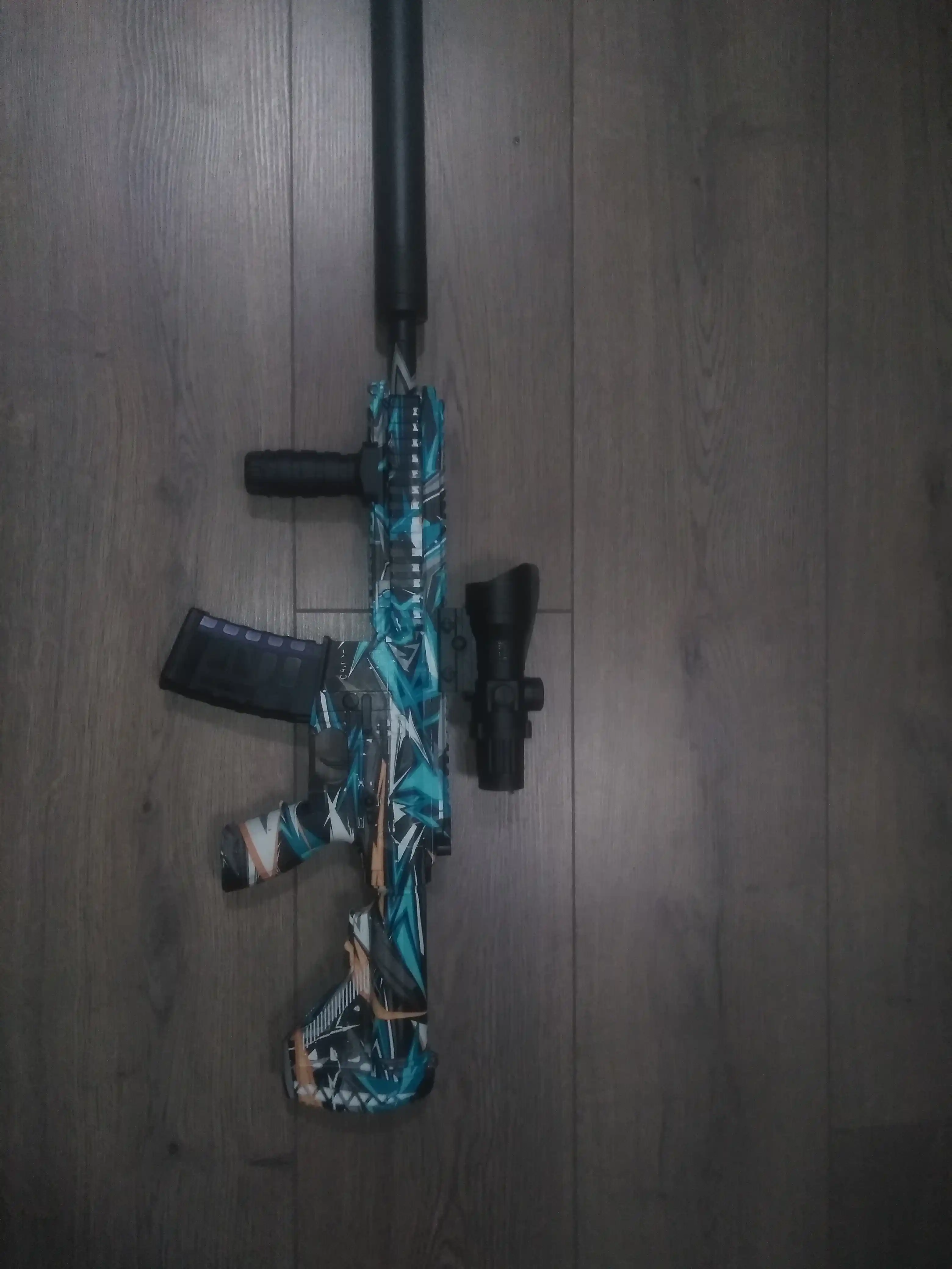 Orbiz AK 47 M416 bilan orbital avtomat, yumshoq o'qlarni otadi