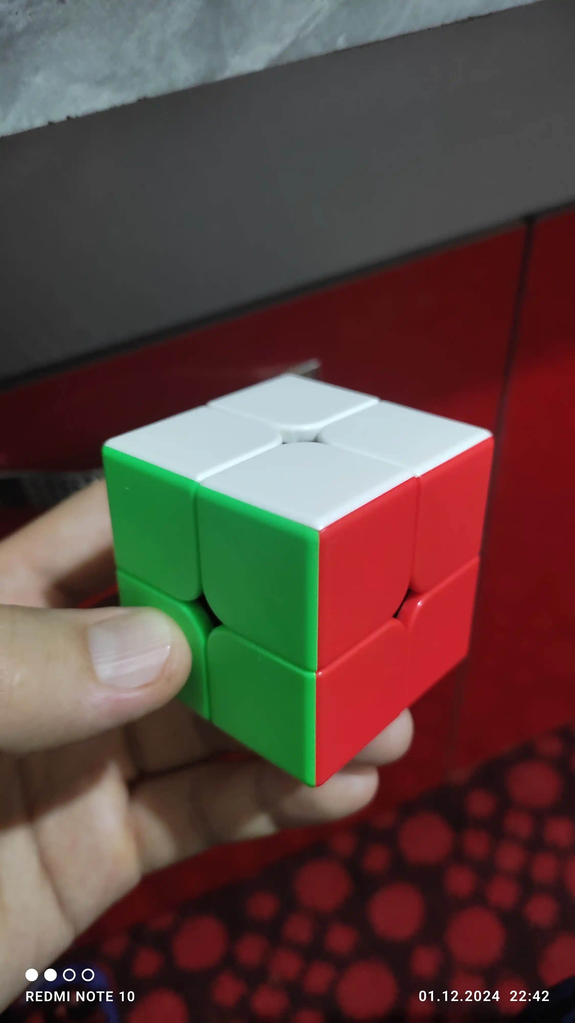 Boshqotirma Kubik Rubik, rivojlantiruvchi o'yinchoq, antistress, 2 * 2