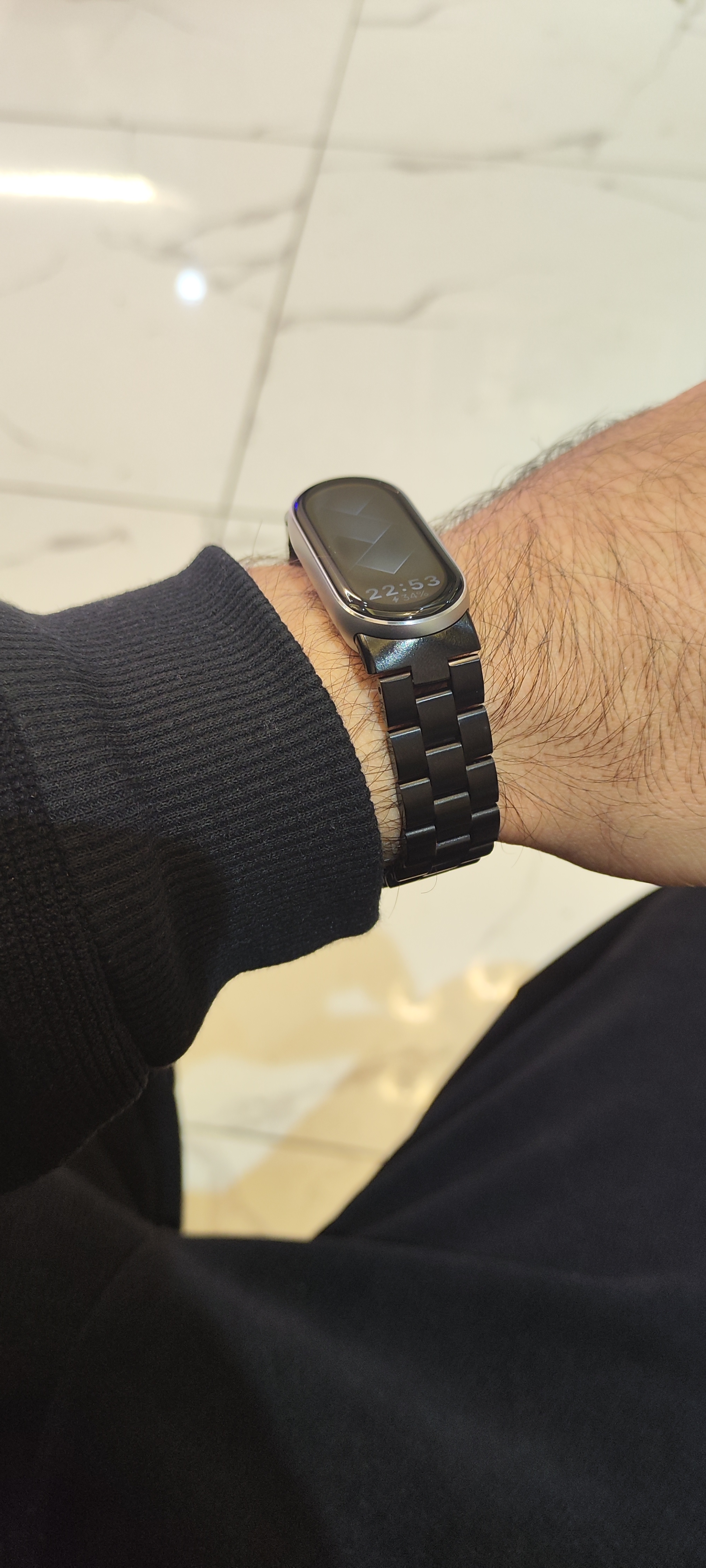 Xiaomi Mi Band 8, 9 va 10 uchun, metall tasma