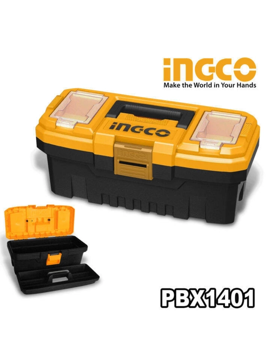 Asbob qutisi "Ingco", polipropilen, qora, to'q sariq, PBX1401 - 