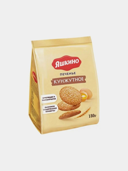 Печенье ''Яшкино'' Кунжутное, 180 г