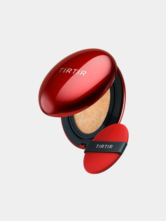 Кушон с полуматовым финишем TIRTIR Mask Fit Red Cushion SPF40 PA++, 18 г