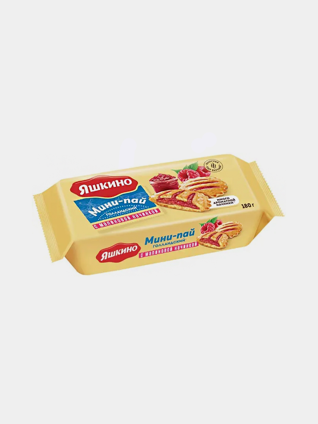 Мини-пай  ''Яшкино'' с малиновой начинкой, голландский, 180 г - 