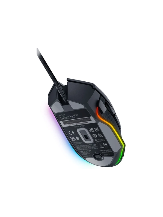 Razer Basilisk V3 RGB USB Black simli oyin sichqoni RZ01-04000100-R3M1