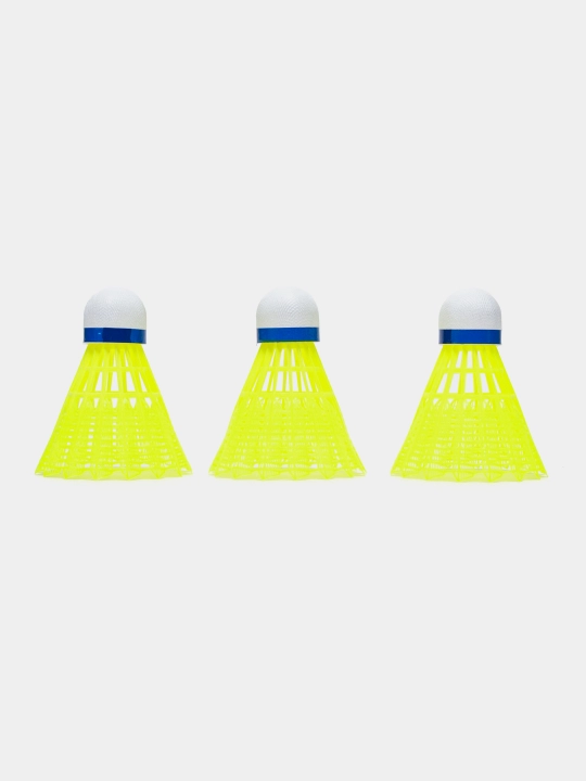 Badminton to'pi 6 dona YELLOW Agnite Deli F2211 q0000054687