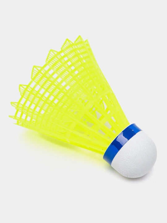 Badminton to'pi 6 dona YELLOW Agnite Deli F2211 q0000054687