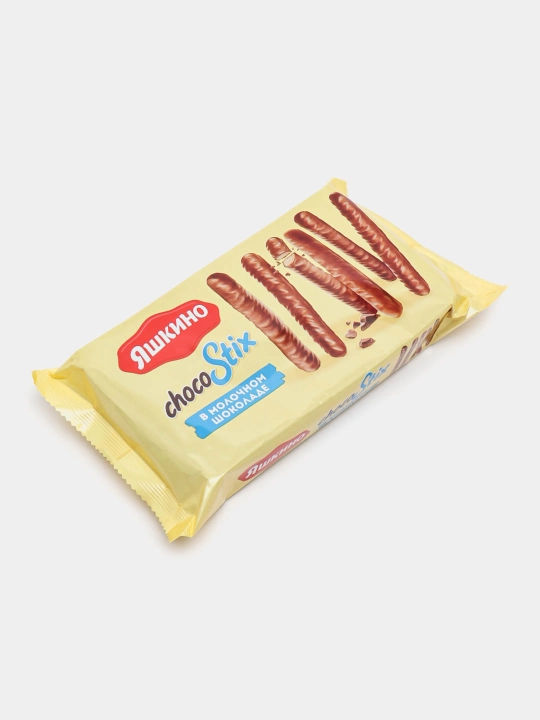 Печенье ''Яшкино STIX'' 130 г. Палочки в молочном шоколаде