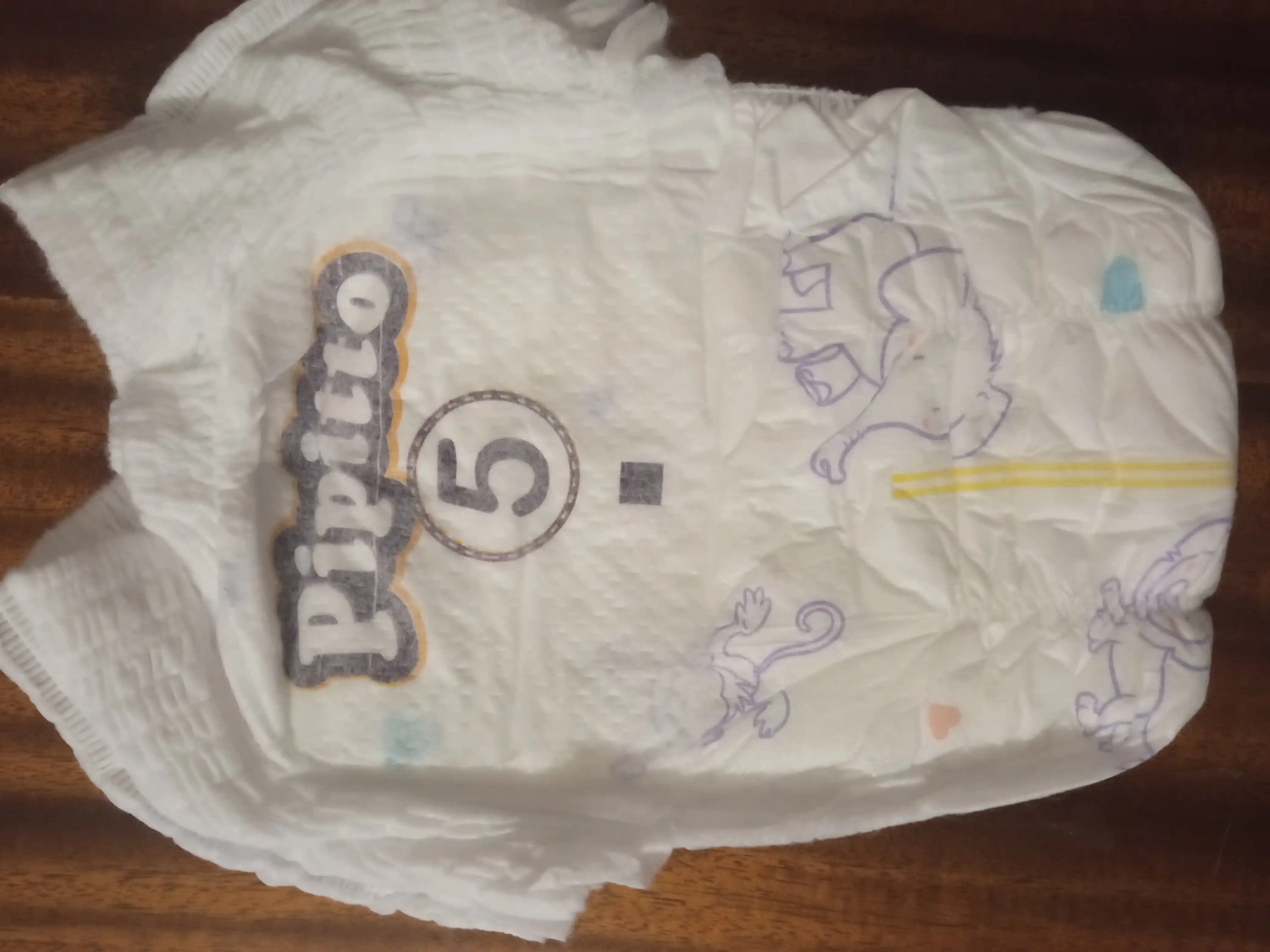 Pipitto trusikli tagliklari, o'lcham 5, XL, 11-22 kg, 19 dona