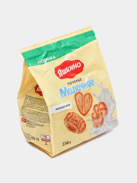 Pechenye shakarli ''Yashkino'' Sutli, 250 gr