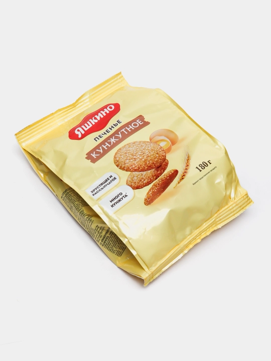Печенье ''Яшкино'' Кунжутное, 180 г - 