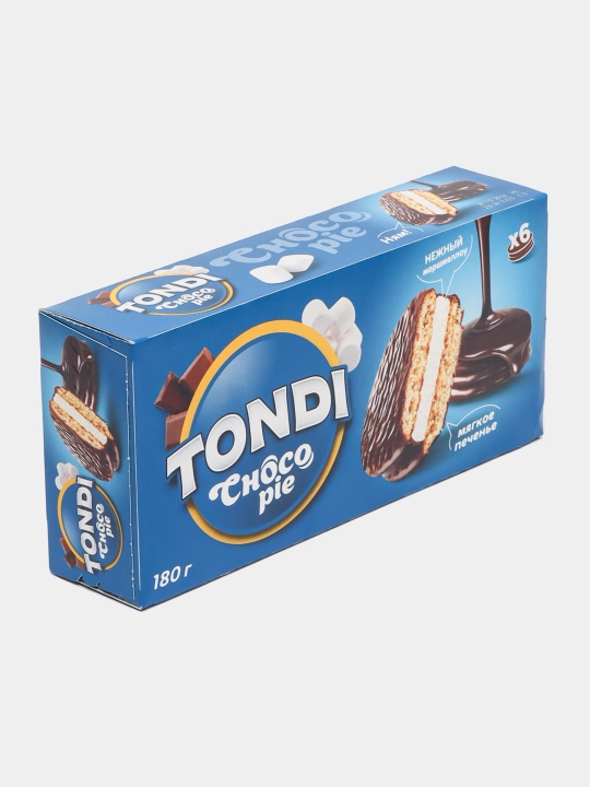 Sirlangan pechenye ''Tondi Choco Pie'', 180g