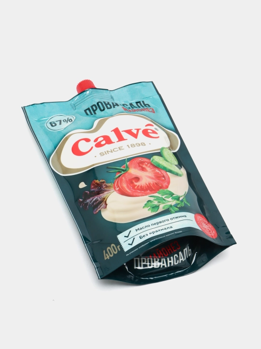 Майонез ''Calve'' Провансаль 67%, дой-пак, 400 г