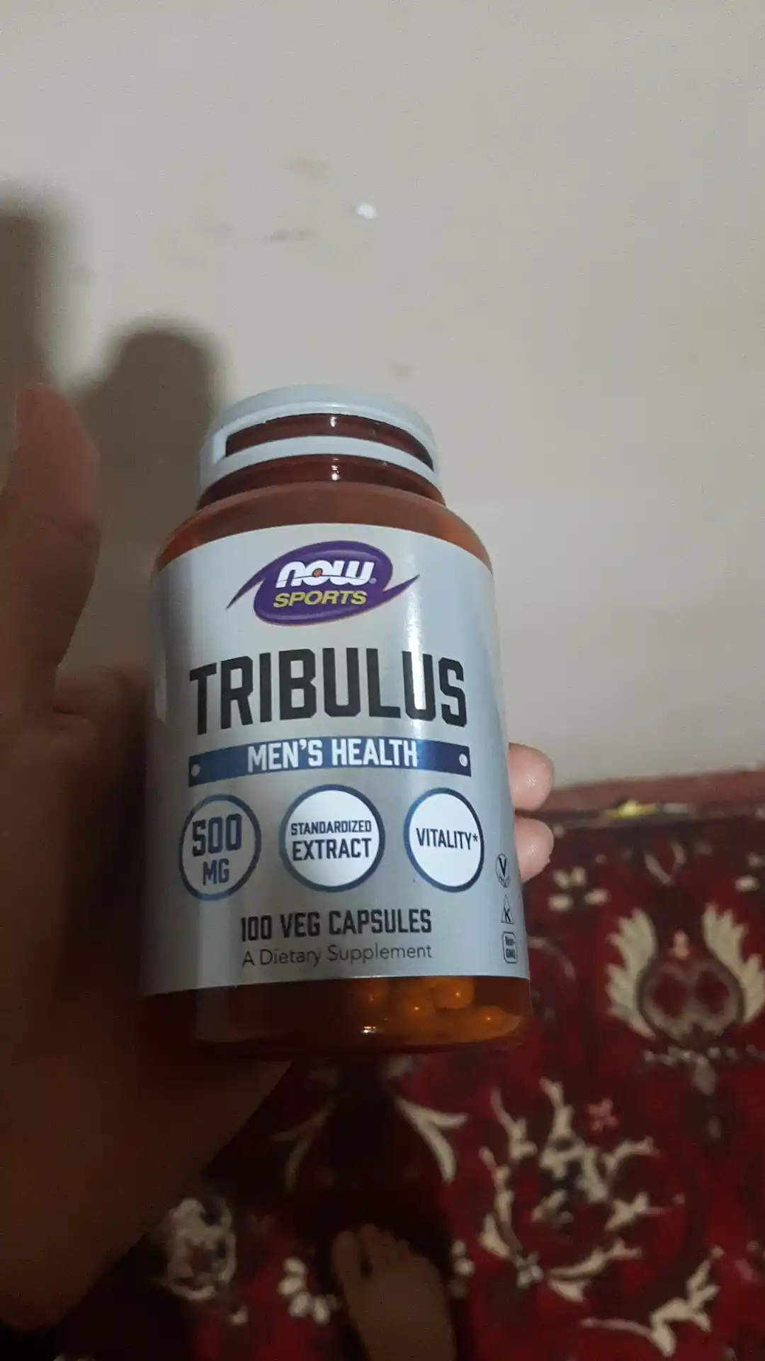 Трибулус Now Foods Tribulus 500 мг, 100 мягких капсул